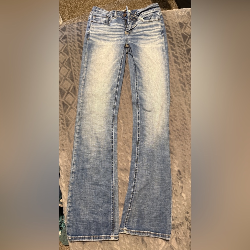 BKE Light Blue Straight Leg Jeans